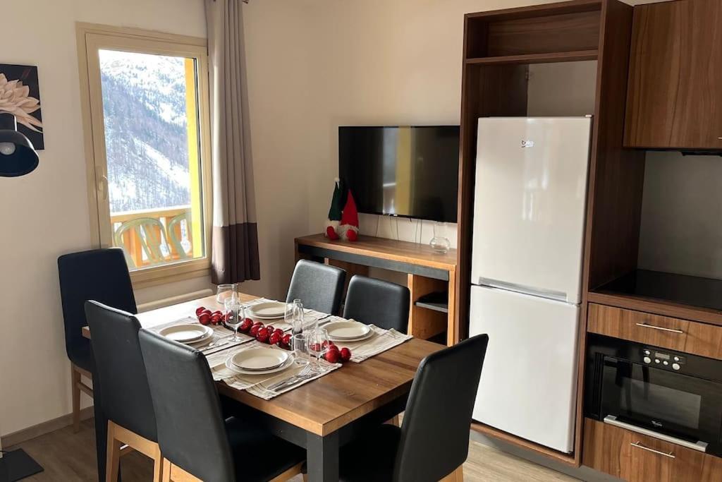Refuge Des Vues Alpines Isola 2000 Appartement Buitenkant foto