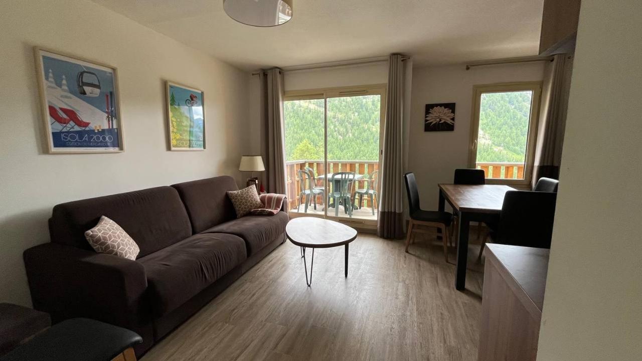Refuge Des Vues Alpines Isola 2000 Appartement Buitenkant foto